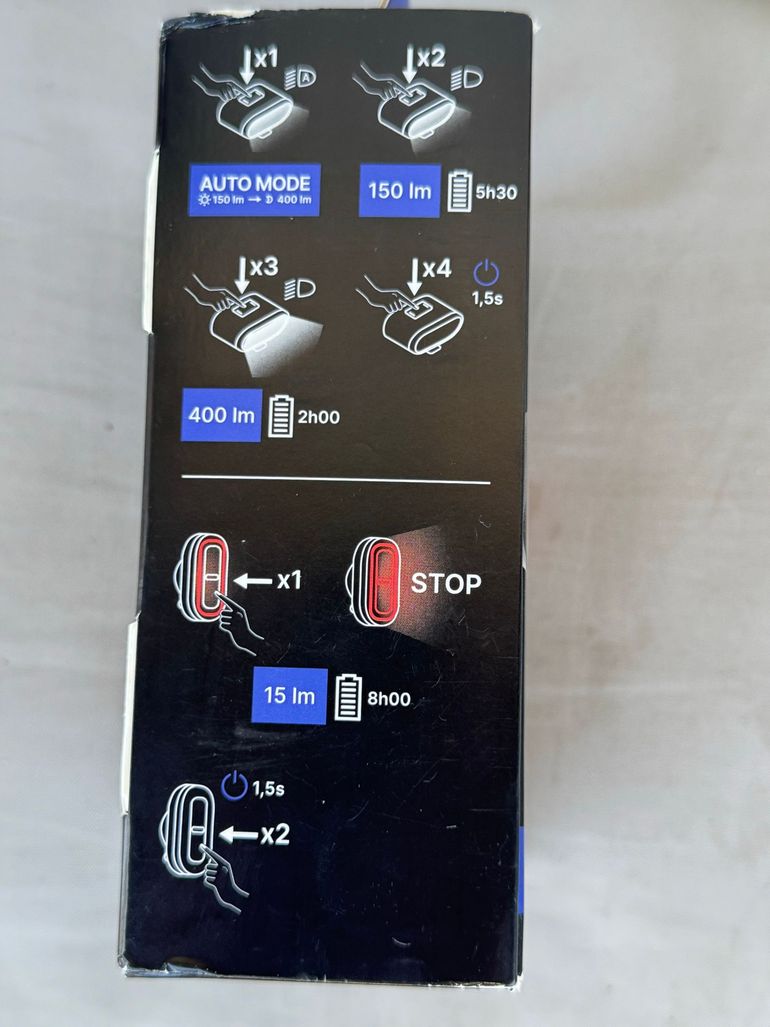Brugt Decathlon ST 930 USB Type-C 2026 bike — billede 3 af 4