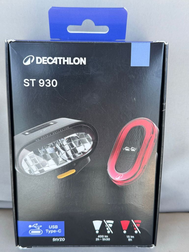 Brugt Decathlon ST 930 USB Type-C 2026 bike — billede 4 af 4