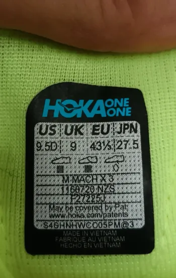 Tweedehands Hoka Mach X 3 bike — afbeelding 10 van 11