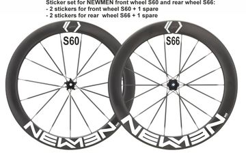 Brugt Newmen Streem S60/S66 Disc Wheelset Cycling Accessories