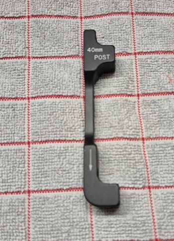 Gebrauchtes Sram Scheibenbremsadapter 40mm PM auf PM bike
