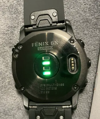 Gebrauchtes Garmin Fenix 6X Sapphire bike — Bild 3 von 5