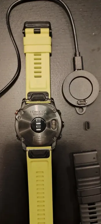 Gebrauchtes Garmin Fenix 6X Pro Solar bike — Bild 3 von 6