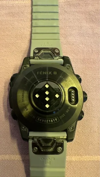 Używany Garmin Fenix 8 47mm AMOLED Sapphire bike — zdjęcie 2 z 5