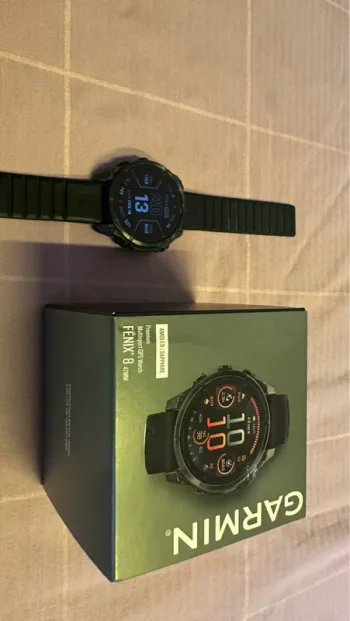 Używany Garmin Fenix 8 47mm AMOLED Sapphire bike — zdjęcie 3 z 5
