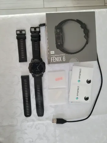 Brugt Garmin Fenix 6 PRO bike