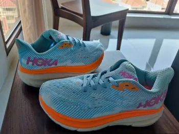 Used Hoka Shoes Blue Size 40 bike — image 2 of 5