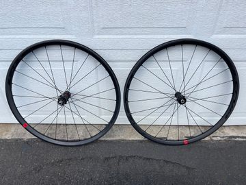 Used Fulcrum Speed 25 Carbon Disk Wheelset Wheels