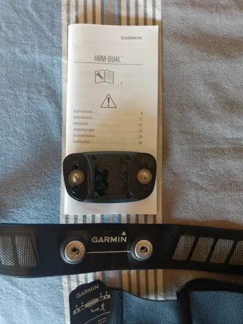 Käytetty Garmin HRM-Dual bike
