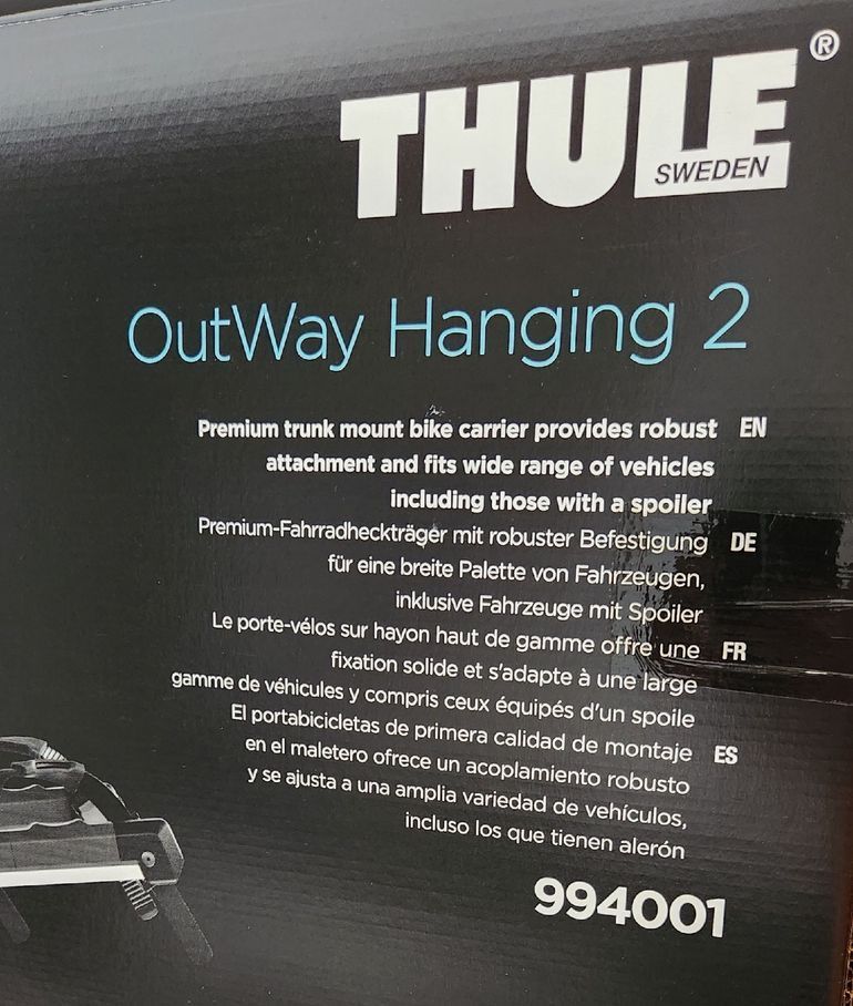 Brugt Thule Outway Hanging 2 2024 bike — billede 3 af 3