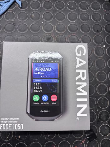 Used Garmin Edge 1050 2025 bike