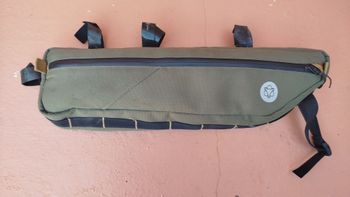 Brugt AGU Venture Bikepacking Frame Bag bike