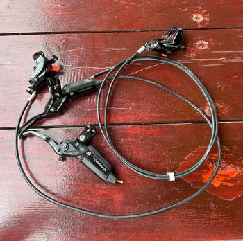 Used Sram Code Silver Stealth (Code Ultimate) + 200mm HS2 rotors 2025 Brakes
