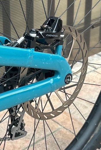 Brugt Sram Code Silver Stealth (Code Ultimate) + 200mm HS2 rotors 2025 bike — billede 3 af 3