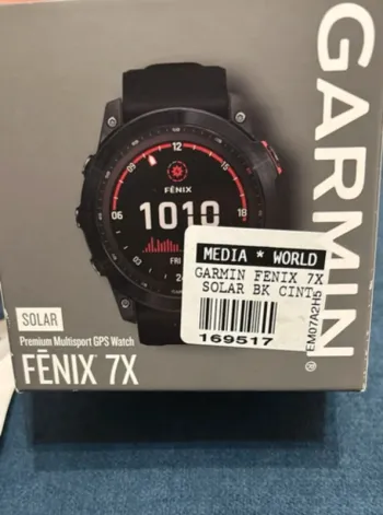 Używany Garmin Fenix 7X Solar bike — zdjęcie 2 z 6