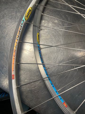 Used Campagnolo Record / Mavic Open Pro bike — image 1 of 12