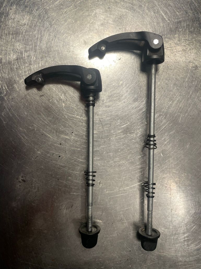 Brugt Campagnolo Record / Mavic Open Pro bike — billede 6 af 12