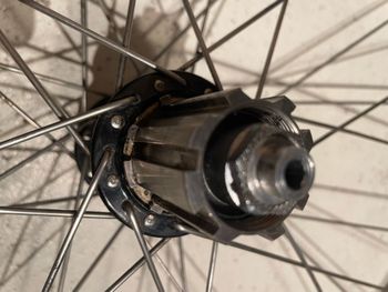 Brugt Campagnolo Record / Mavic Open Pro bike — billede 10 af 12