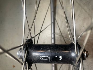 Used Campagnolo Record / Mavic Open Pro bike — image 8 of 12