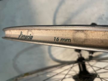 Used Campagnolo Record / Mavic Open Pro bike — image 5 of 12