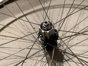 Used Campagnolo Record / Mavic Open Pro bike — image 11 of 12