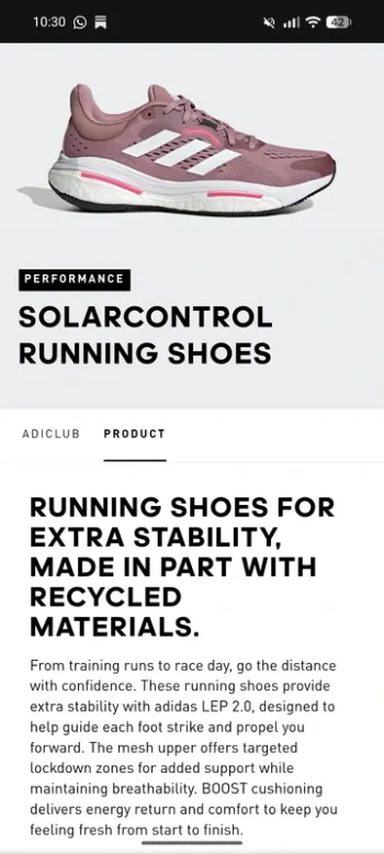 Tweedehands Adidas Solarcontrol bike — afbeelding 8 van 9