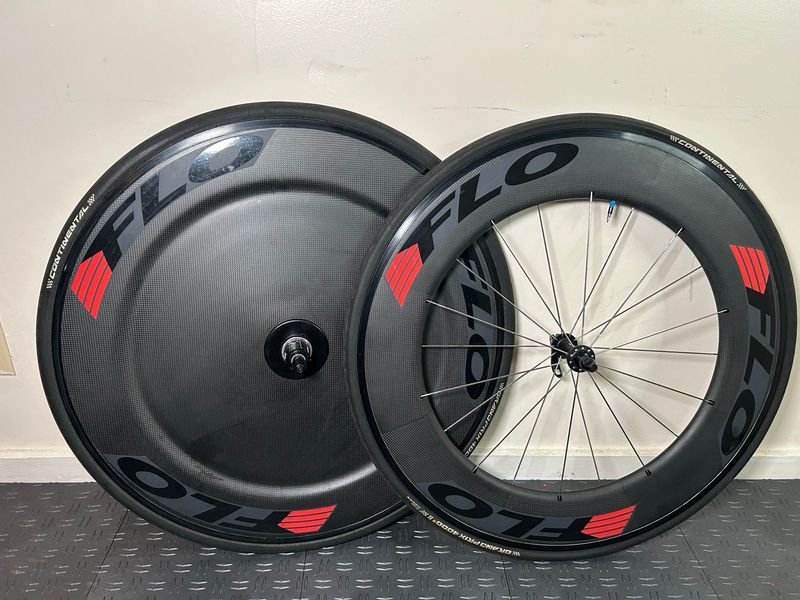 Used Flow 90 and Disc Clincher Wheelset 2017 Wheels