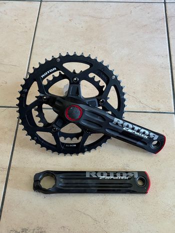 Used Rotor 2inpower Crankset bike