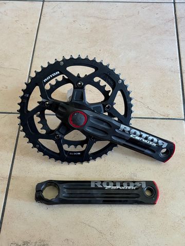 Używany Rotor 2inpower Crankset Drivetrain & Pedals