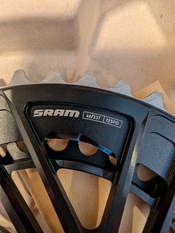 Použité Sram Force E1 Chainrings 46/33t bike — obrázek 7 z 7