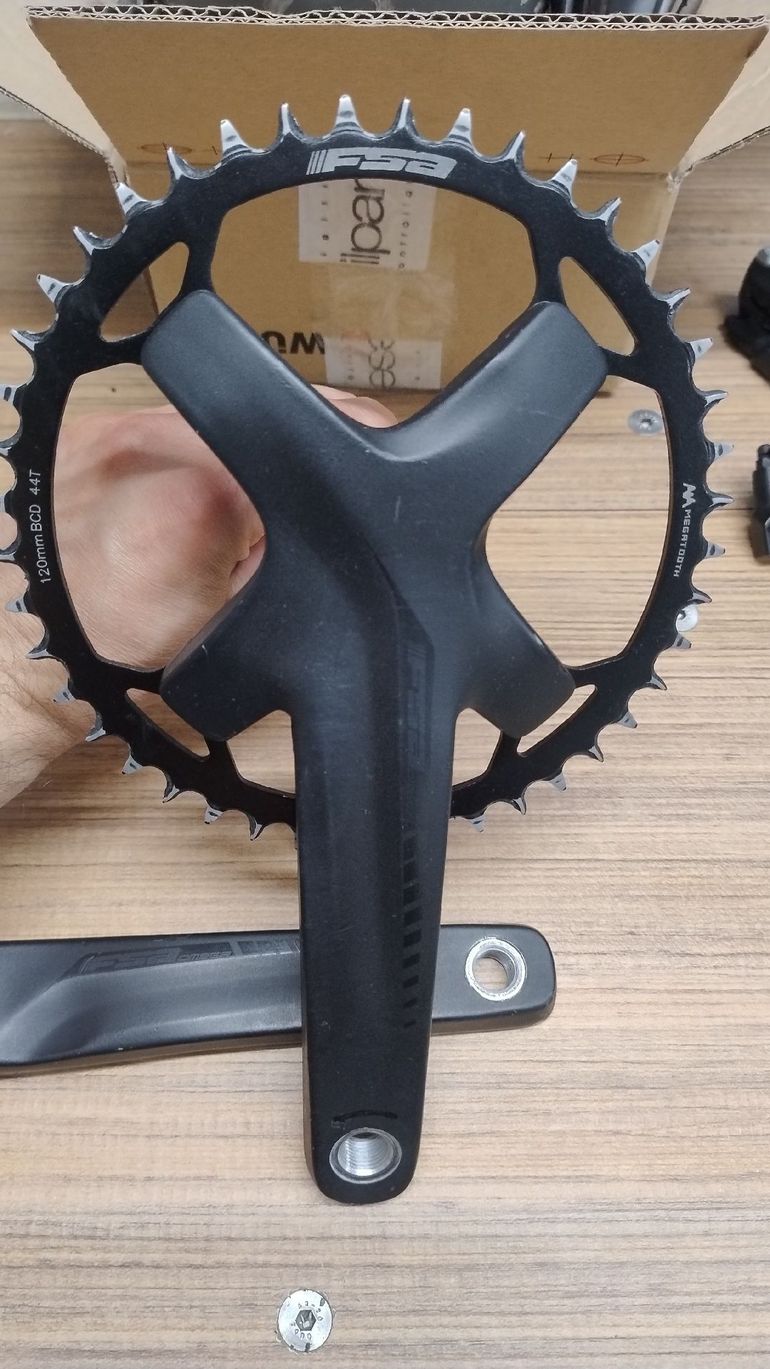 Brugt Fsa Omega Crankset bike — billede 2 af 5