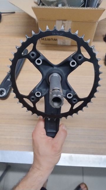 Brugt Fsa Omega Crankset bike — billede 3 af 5