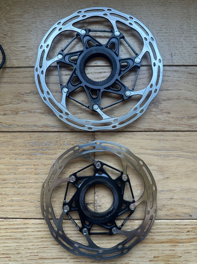 Used Sram Force AXS front and rear discs 2025 Brakes