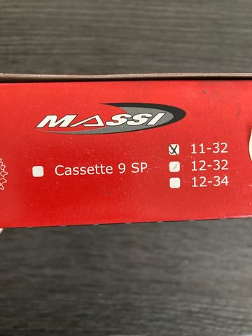 Brugt Massi Cassette Massi 9S 11-32 bike — billede 3 af 5