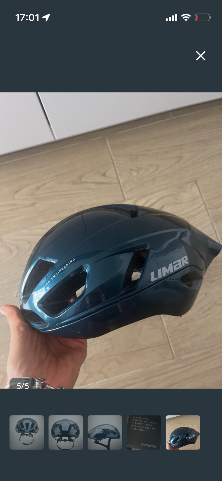 Brugt Limar Air Atlas Uap Helmet 2026 bike — billede 4 af 4