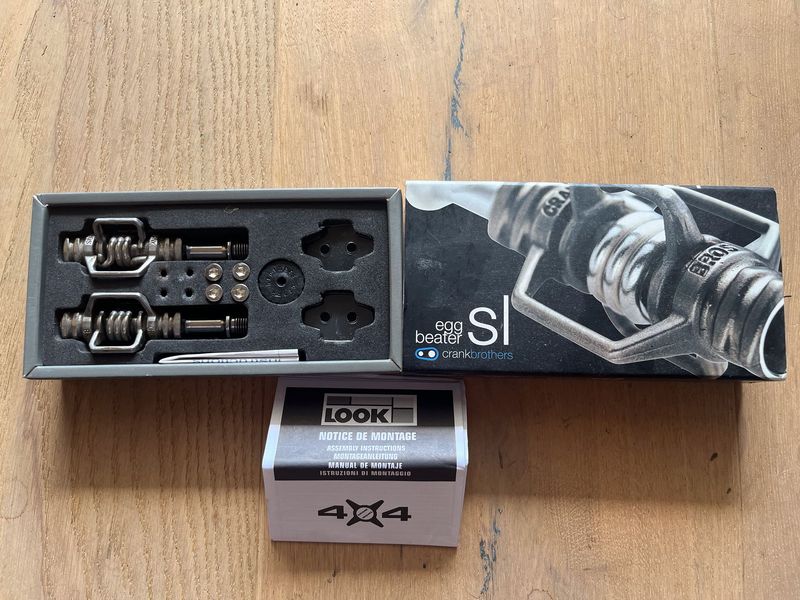 Used Crankbrothers Eggbeater Pedals Drivetrain & Pedals