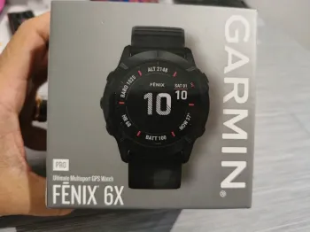Brugt Garmin Fenix 6X PRO bike