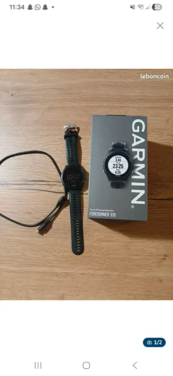 Used Garmin Forerunner 935 bike