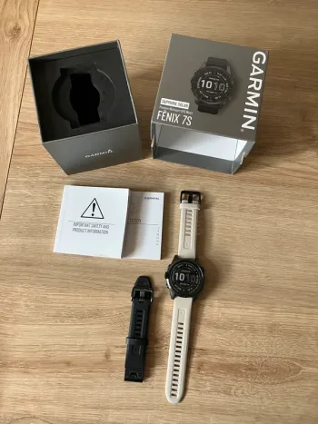 Gebrauchtes Garmin Fenix 7S Sapphire Solar bike — Bild 3 von 9