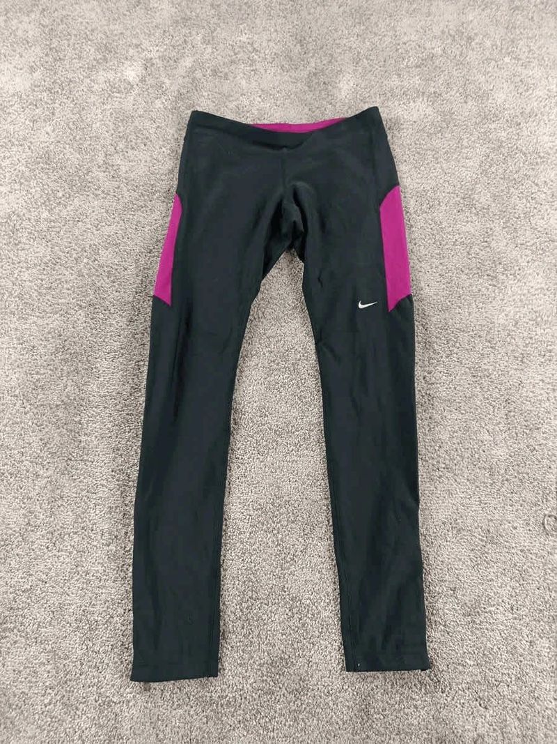 Used Nike collant long femme taille S - 76 4331 - running yoga - cycliste Running Clothing