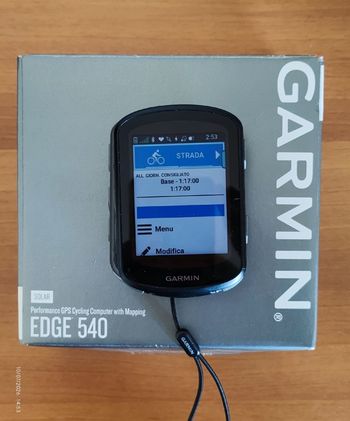 Použité Garmin Edge 540 Solar 2024 bike