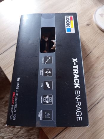 Used Look X-Track Pedals bike