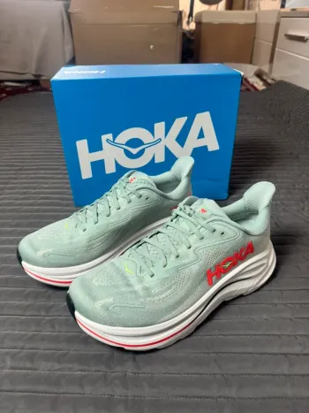 Gebrauchtes Hoka Laufschuh Türkis Neu bike