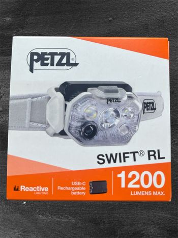 Used Petzl Swift RL 1200 Lumen Headlamp 2026 bike