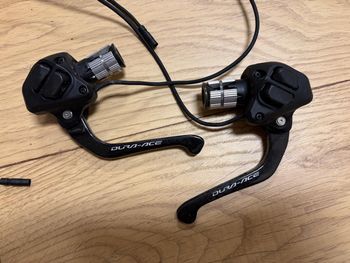 Brugt Shimano Dura-Ace ST-9071 Time Trial/Triathlon Dual Control Lever (Pair) bike