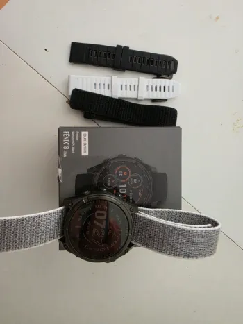 Gebrauchtes Garmin Fenix 8 Solar Sapphire bike
