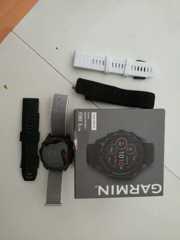 Used Garmin Fenix 8 Solar Sapphire bike — image 2 of 3