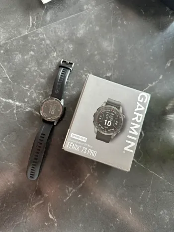 Used Garmin fenix 7s pro bike