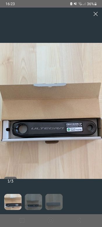 Brugt Shimano Ultegra 4iiii Crank 2026 bike