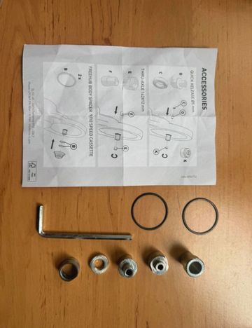Used Elite Direto Adapter Set Cycling Accessories